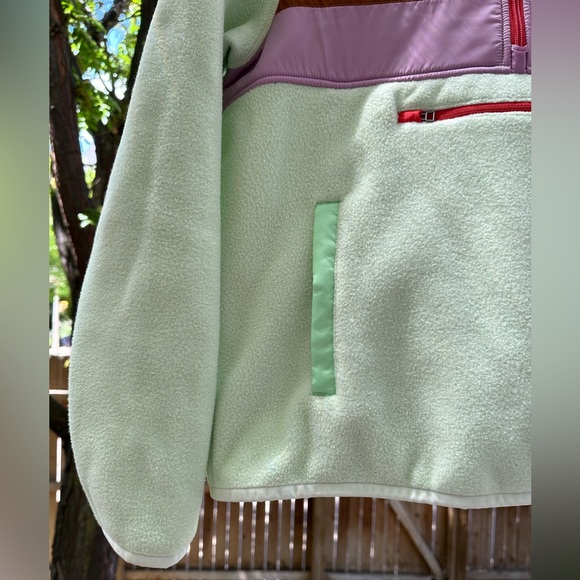 Cotopaxi Teca Fleece Hooded Half Zip Pullover Sweatshirt Stone’s Throw Medium - Picture 10 of 15
